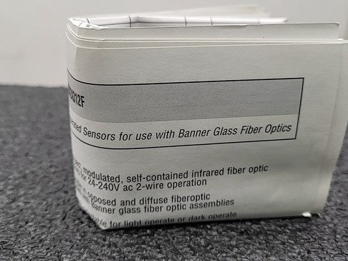 Banner SM2A312F Mini-Beam Fiber Optic Photoelectric Sensor Amplifier