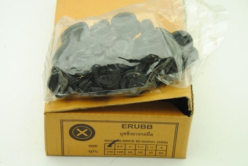 ERUBB 1/2" Snap Rubber Bushing 100 QTY. New