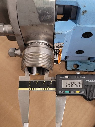 Waukesha SPX 018 U1 Rotary Positive Displacement Pump 1.5" Stainless Steel A5