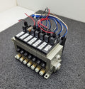 7 Valve Block SMC ZSE1-00-19C Compact Vacuum Switch Ejector 12-24VDC 0-15PSI