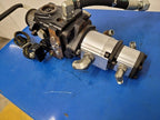 Poclain Hydraulics B47581S 3x Hydraulic Pump Stack CCW Rotation Unit F