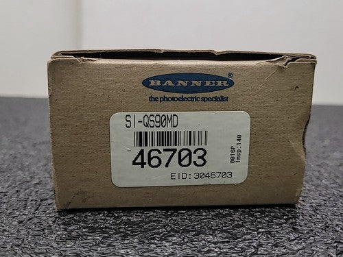 Banner SI-QS90MD 46703 Machine Safety Interlock Switch In-Line