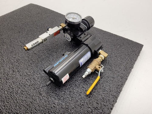 EXAIR E-VAC VACUUM 9001 Filter 9008 Regulator 820002 Vacuum Module