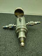 TESCOM PM000249A Pressure Regulator Swagelok Pressure Gauge PGU-50-PC100-L-4FSM