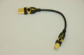 Ziotek USB 2.0 A-Male to B-Male, 6" Length, Lot of 5 - NEW