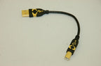 Ziotek USB 2.0 A-Male to B-Male, 6" Length, Lot of 5 - NEW