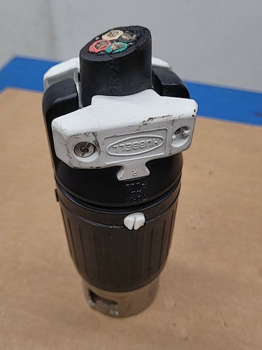 Hubbell CS8365C Male Locking Plug 50A 250V AC 3P 4W Twist Lock Connector