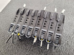 Lot of 8x Phoenix Contact UK 10,3-CC DIN Rail Fuse Holder w/ Indicator Class CC