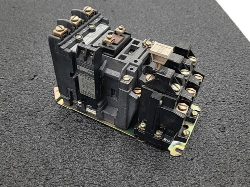 Allen Bradley 509 A0D Contactor 595-A Auxiliary Contact 120V Coil 592-B0W16
