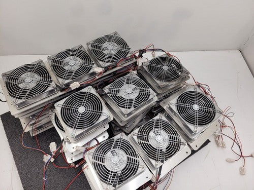 Lot of 46x Orix DC Brushless MDS1225-24M-F28 24VDC Fan 24VDC 0.34A 3000RPM