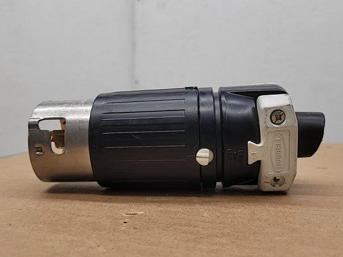 Hubbell CS8365C Male Locking Plug 50A 250V AC 3P 4W Twist Lock Connector
