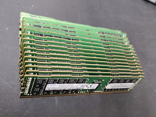 Lot of 16x 16GB Samsung 256GB PC4 2400T DDR4 ECC Server RAM Memory M393A2G40EB1