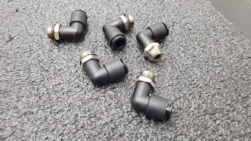 5x SMC KAL08-U02 Antistat One-Touch Fittings 8mm Applicable Tubing 1/4" Thread
