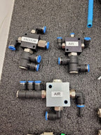 Lot 8 of Festo Electro Pneumatic Solenoid Valve Manifold Robot Control 24VDC