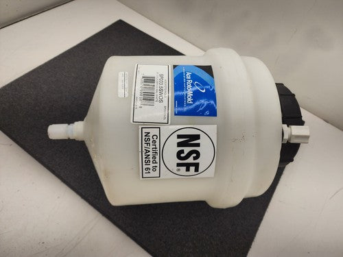 Ace Roto-Mold NSF 3.5 Gallon White Cylinder Conical Bottom Tank SP003.5SWOS
