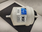 Ace Roto-Mold NSF 3.5 Gallon White Cylinder Conical Bottom Tank SP003.5SWOS
