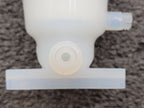 Entegris Fluoroware 201-97-01 2-Way Manual Diaphragm Valve 1/4" Flaretek Fitting