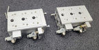 Lot of - 2 SMC EMXS20-50 Linear Guide Slide Table Made in japan