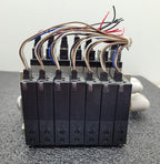 7 Valve Block SMC ZSE1-00-19C Compact Vacuum Switch Ejector 12-24VDC 0-15PSI