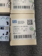 WEG CWC012-10-30L03 Mini Contactor 24V DC Coil 12A Miniature Motor Starter