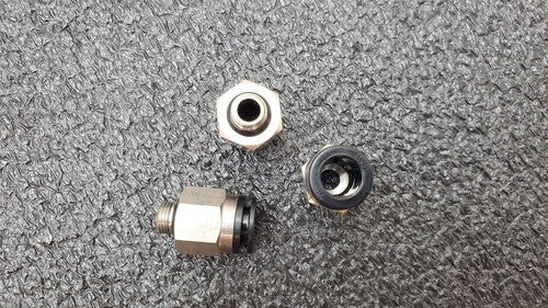 3x SMC KAH10-U02 Antistat One-Touch Fittings 10mm Applicable Tubing 1/4" Thread