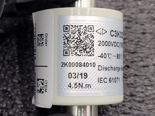 Lot of 7 Faratronic High Voltage Power Capacitors 2000VDC 0.05 uF