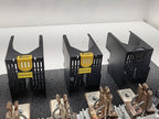 4 Bussmann PV-400A-3L 400A gPV Photovoltaic Fuses with Holders & Terminal Covers