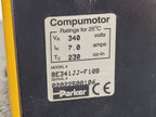 Parker Compumotor Servo Motor BE341JJ-F10B 340V 7A 230 oz-in torque w/ Brake