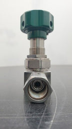 NUPRO 6LV-DAFR4-P-GR Manual Stainless Steel On/Off Gas Valve 1/4" VCR