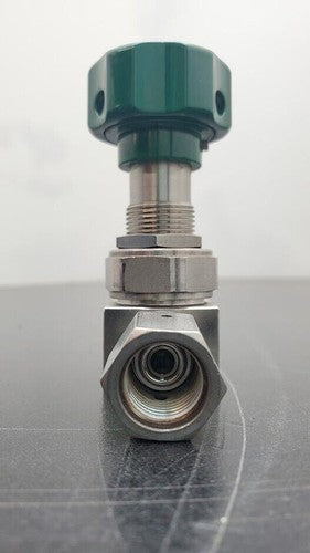 NUPRO 6LV-DAFR4-P-GR Manual Stainless Steel On/Off Gas Valve 1/4" VCR