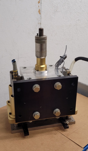 Springville Pneumatic Pancake Air Cylinder S25C009B 250PSI 0-3" Stroke 7" Bore