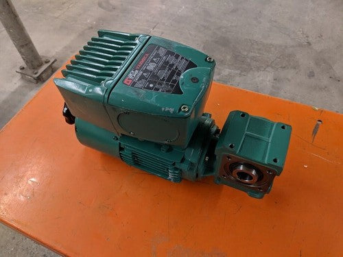 Leroy Somer 3PH LS71L Right Angle Gearmotor 40:1 Reducer
