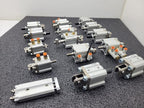 Lot of 15 SMC CQ2D20-15DM-W / CQ2D2015DMW Push Pull Pnuematic Compact Cylinder