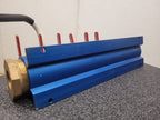 Lot of 2x Burger & Brown 2" Smartflow Aluminum Manifolds 6 port 1/2" Ball Valves