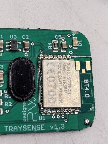 Marmon ITS TraySense V3.1 w/ XunTong PTR5518 Bluetooth 4.0 Low Energy RF Module