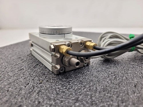 SMC MSQB10AX-X204 Pinion Rotary Actuator Pneumatic Cylinder Table D-M9N Sensors