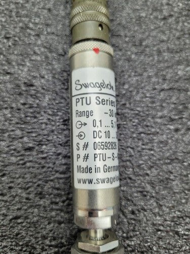 Swagelok UHP PTU-S-NC60-23AC Ultra High Purity High Vacuum / Pressure Transducer