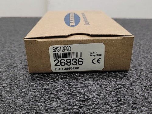 Banner Mini Beam SM312FQD Infrared Fiber Optic Photoelectric Sensor 26836