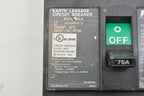 Fuji Electric SG103BAUL 75A 3-Pole Circuit Breaker