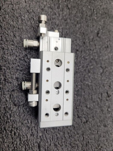 SMC MXS6-30 Pneumatic Cylinder Linear Air Slide Table Actuator w/ Stops