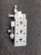 SMC MXS6-30 Pneumatic Cylinder Linear Air Slide Table Actuator w/ Stops