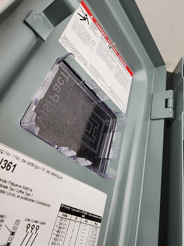 Schneider Electric VHU361 30A 600V Heavy Duty Safety Switch VisiPacT Square D