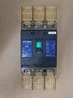 Mitsubishi NF225-CP No-Fuse Breaker 150A 3 Pole MCCB 600VAC with Terminal Covers