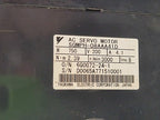 Yaskawa SGMPH-08AAA41D AC Servo Motor Sigma II w/ Cables & Splined Gear
