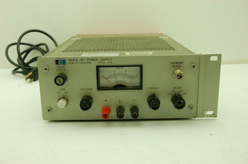 HP 6281A DC Power Supply 0-7.5V 0.5A