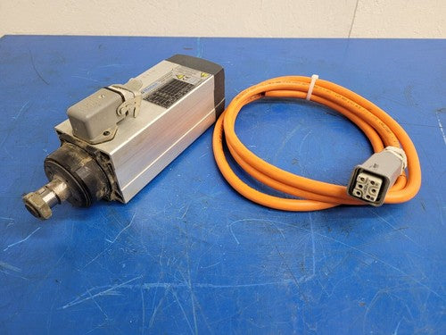 HSD Rotax Spindle Motor AT/MT 1055-090 12000 rpm Polymac Akron 440 Spins ok