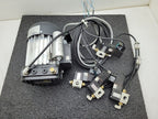 Thomas Picolino VTE3 Rotary Vane Vacuum Pump Compressor 230VAC 1PH w/ 4 Valves