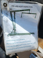Houdijk Holland BV BW 1800 Stainless Steel Lifting Tool Hoist Crane WLL 150kg