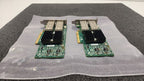 Lot of 2x CX354A CONNECTX-3 FDR INFINIBAND+ 40/56GBE Dual Port Network Card