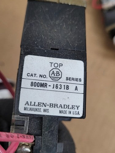 ~40 Allen Bradley 800MR 900MR Push Button Pilot Light Industrial Control Lot